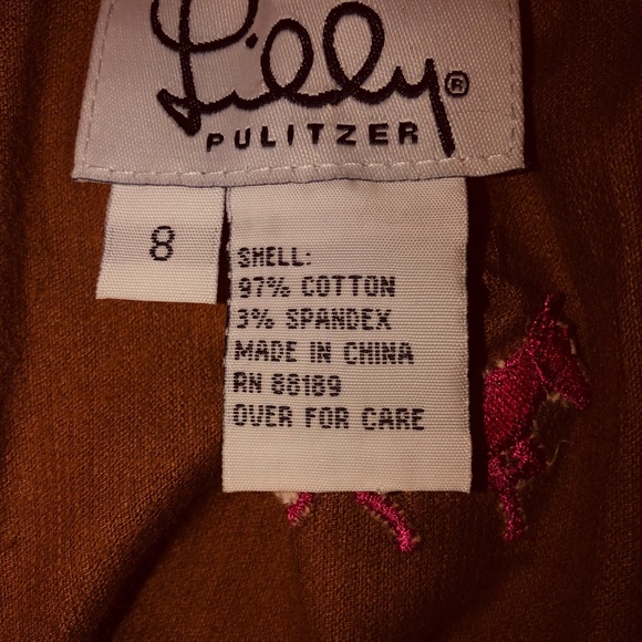 Vintage Lilly Pulitzer Horse Skirt - Picture 6 of 6